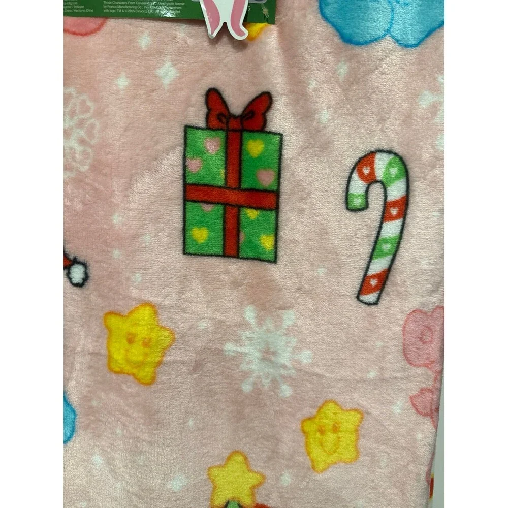 Care Bears Twin Size Christmas Blanket
